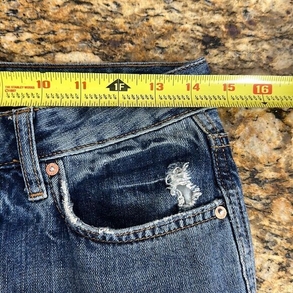 We The Free Free People Mid Rise Straight Leg Rigid Jeans Size 24 - Picture 6 of 9